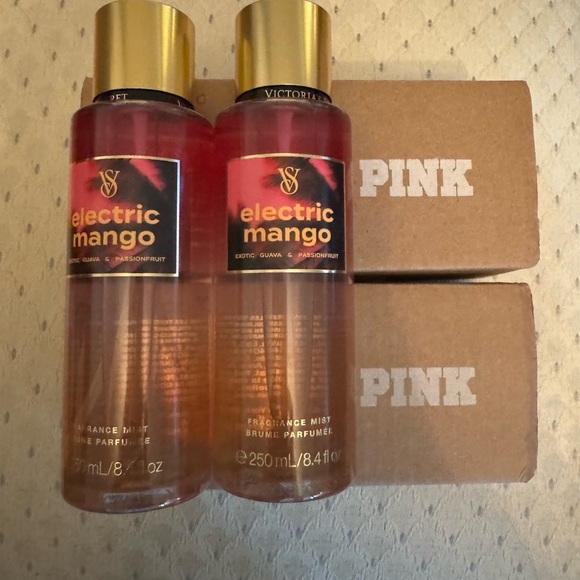 NWT: Victoria’s Secret PINK Limited Edition Electric Mango Body Mist - Picture 2 of 5